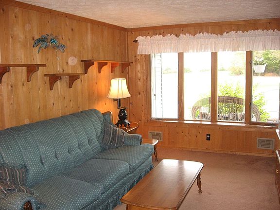 Warm pine family room