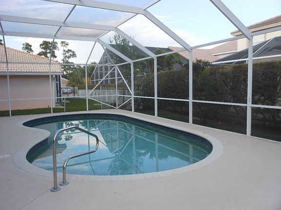 Private inground pool