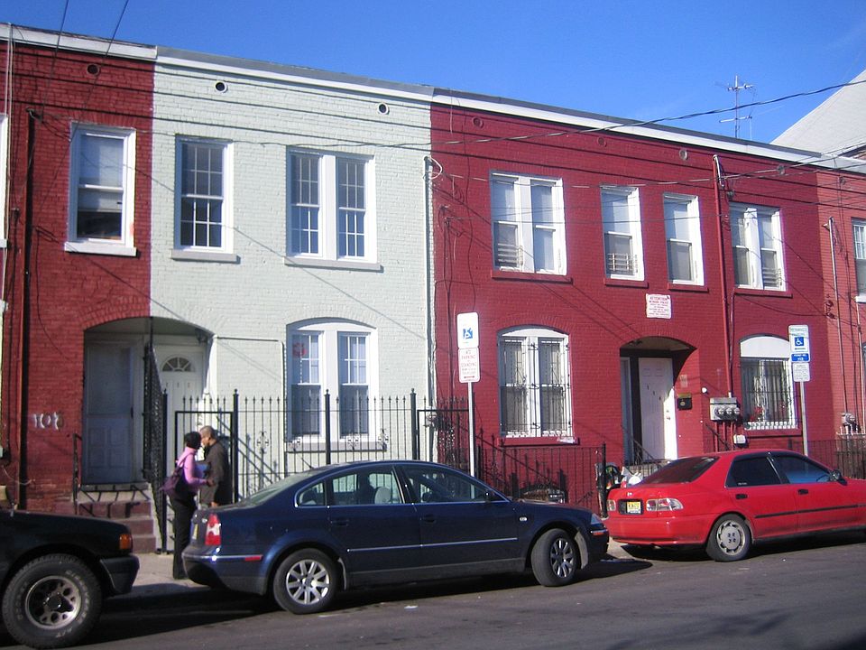 The green house is #110