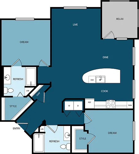 Floor plan B4