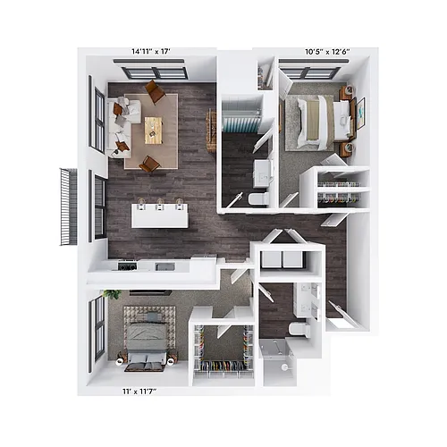 Floor plan B4