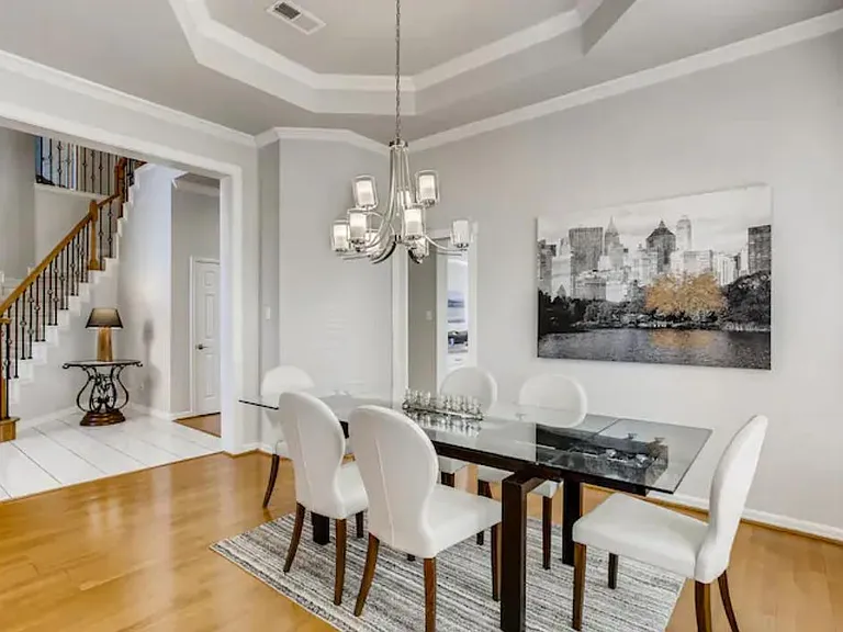 Formal dining area space