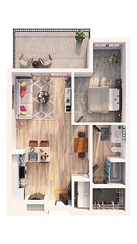 Floor plan A2P1