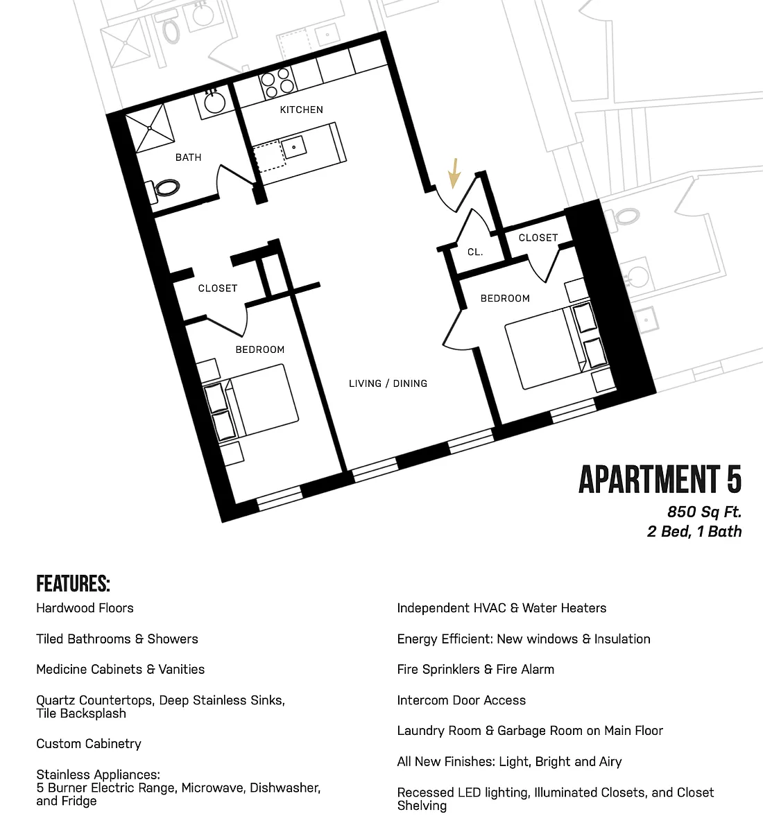 Building Photo - 6 Elliot St #5