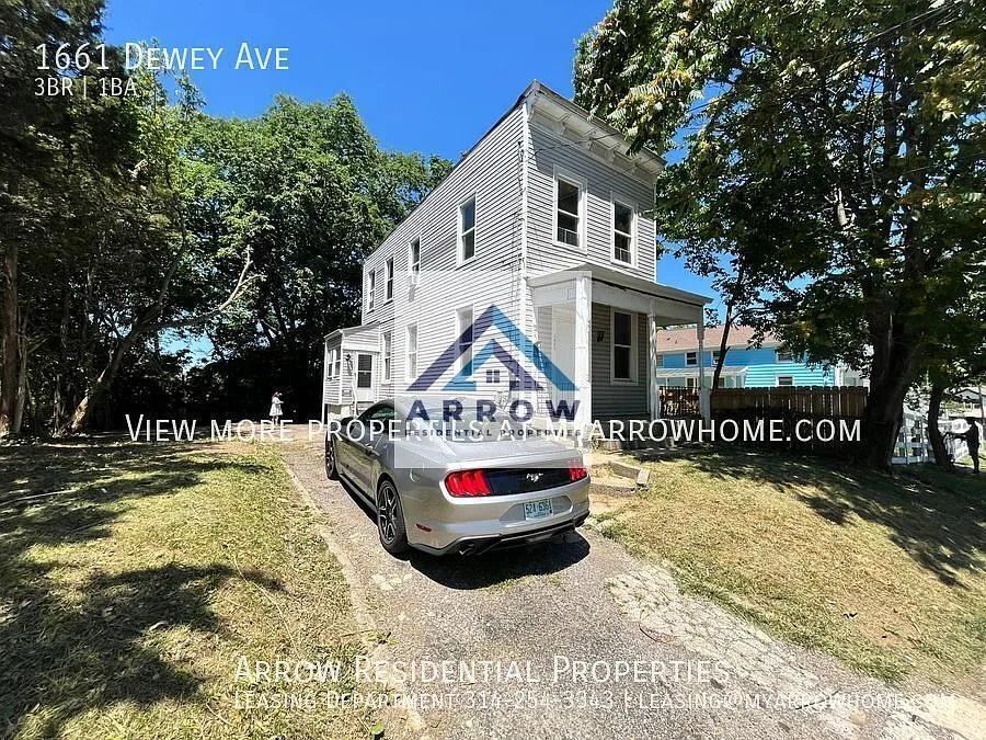 Under Renovation! 1661 Dewey Ave. | 3 BR 1 Ba| 1240 sq. ft — Photo 2