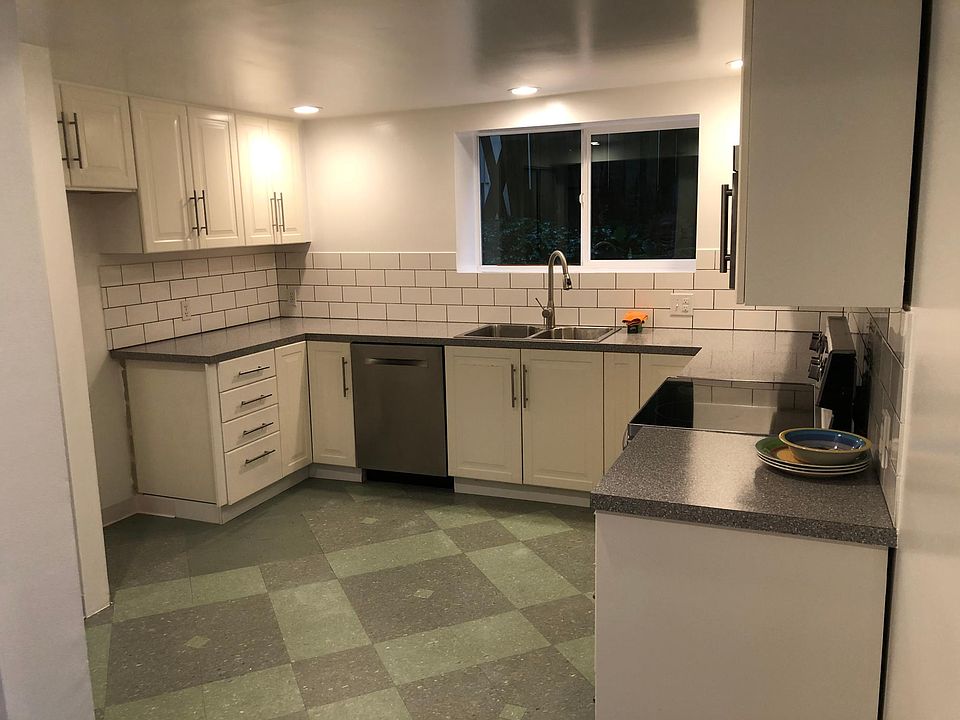 Kitchen, refrigerator on its way