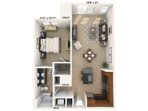 Floor plan A5-2-830-sq