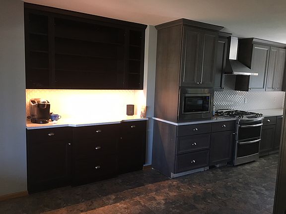 Completely remodeled kitchen