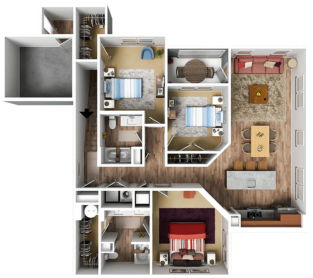 Floor plan Ortega