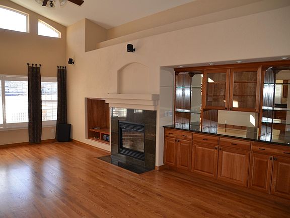 Great room with built-in cabinetry