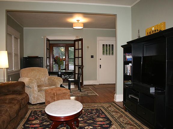 Open Living Room and Dining Room