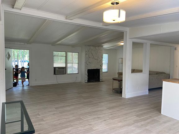 Dining area looking towards living area