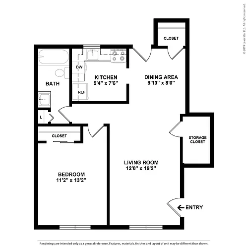 Floor plan The Cambridge
