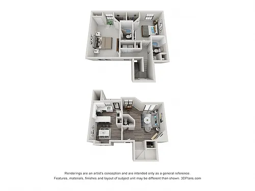 Floor plan B3