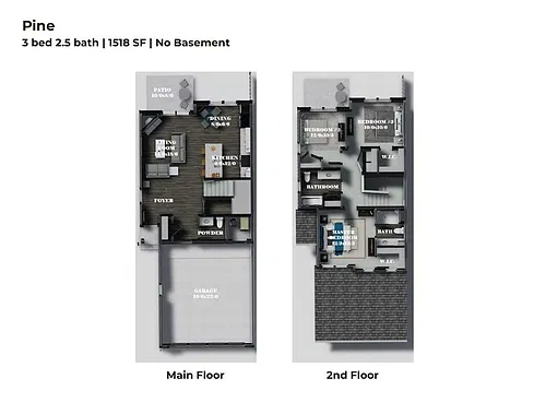 Floor plan Pine