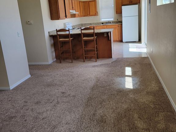 Kitchen viewed from living room