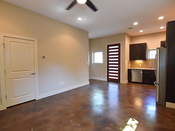 View from living room towards front door.
