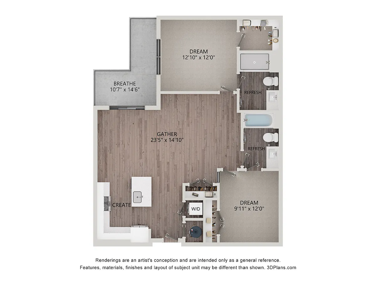 Floor plan E1