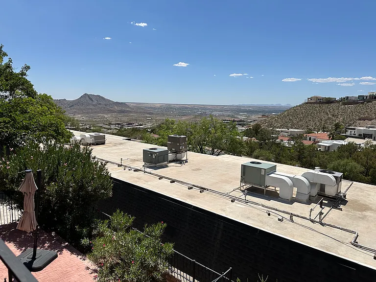 View from balcony