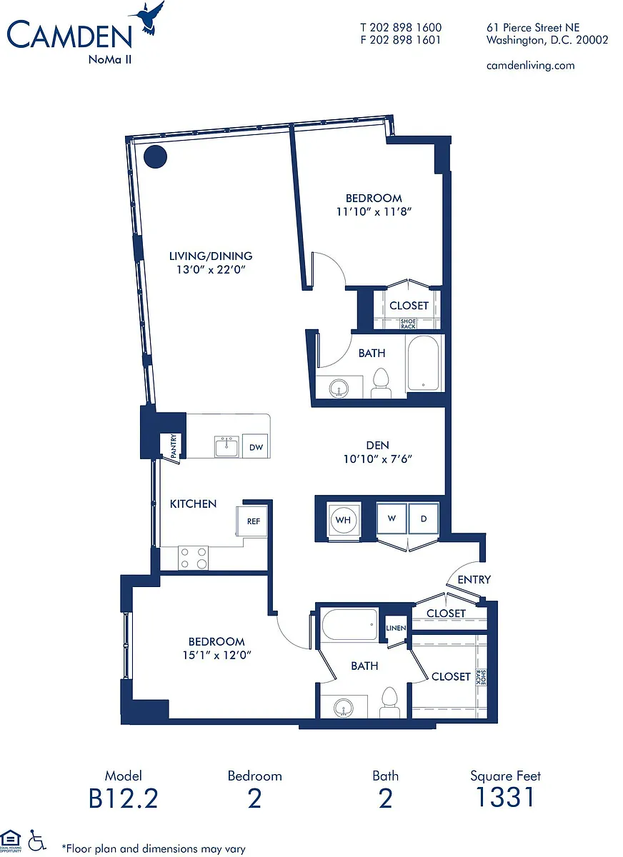 Floor plan B122