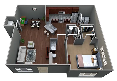 Floor plan Genesis Luxe