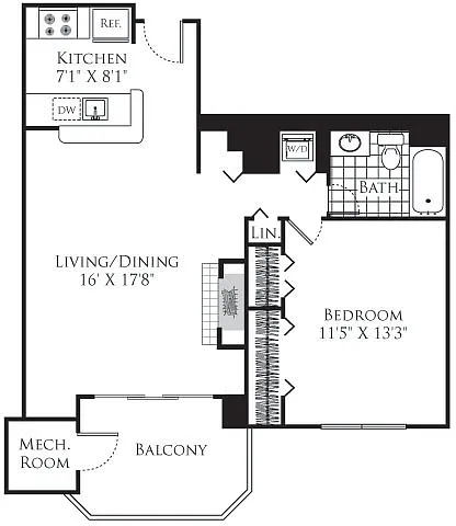 Floor plan Ashley