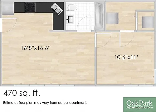 Floor plan 914 North A