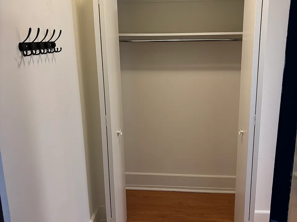 Large entry-way closet