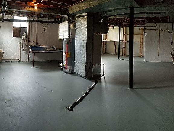 Massive unfinished basement