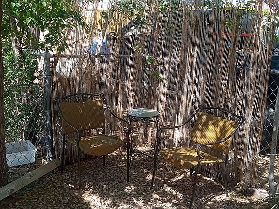 Nice and cool sitting area.