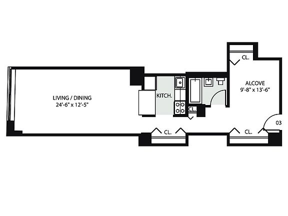 2nd image of 45 Wall St APT 403