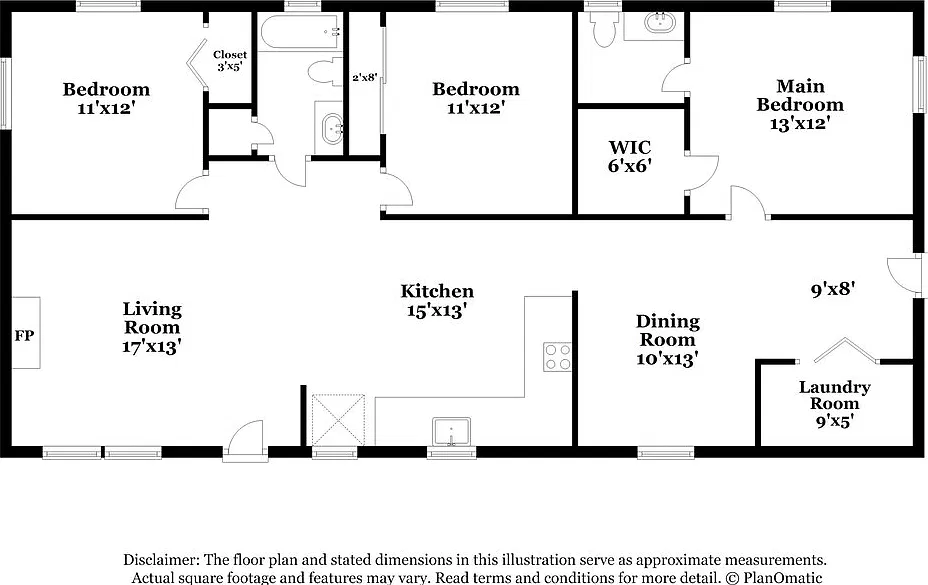 3 bed, 1.5 bath, 1484 sqft, $1,740 — Photo 2