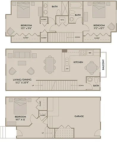 Floor plan Plan E