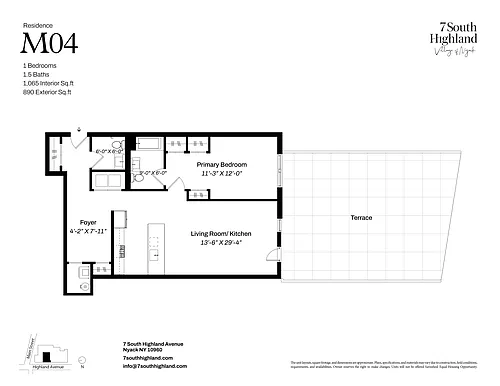 Floor plan M04