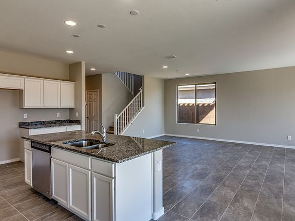 Kitchen Overlooks Gathering Room