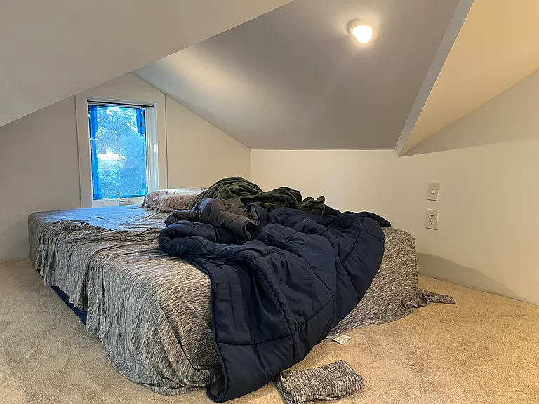 Sleeping loft.