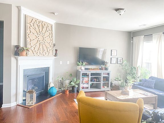 Living Room with Fireplace
