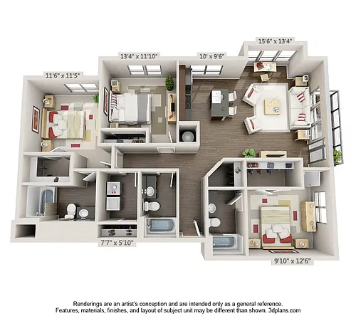 Floor plan Indigo
