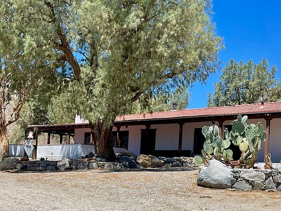 The Bordello has a huge patio that takes up the whole length of the house.