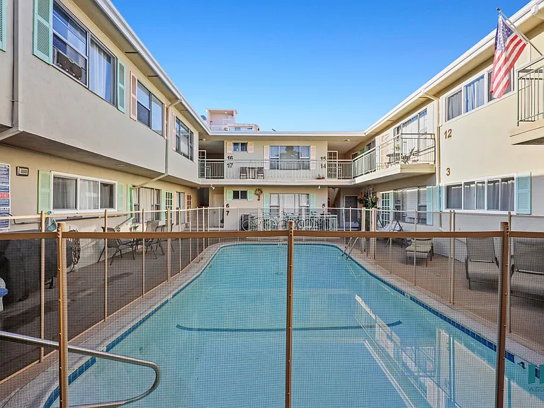 Interior Courtyard with a Swimming Pool