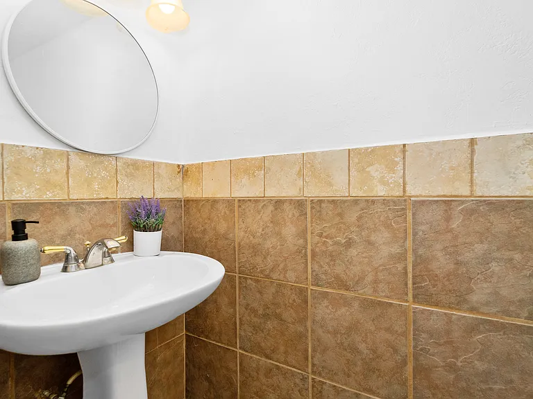 Half bathroom- 1st floor