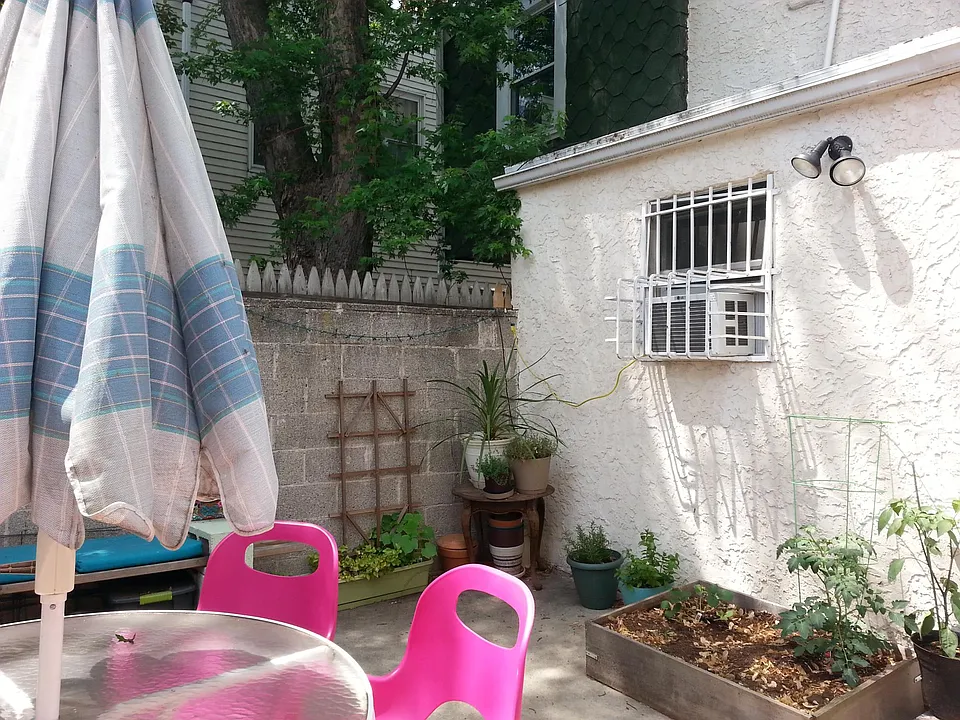 back yard