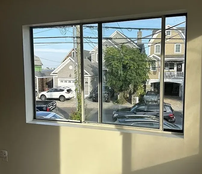 View from top floor living room