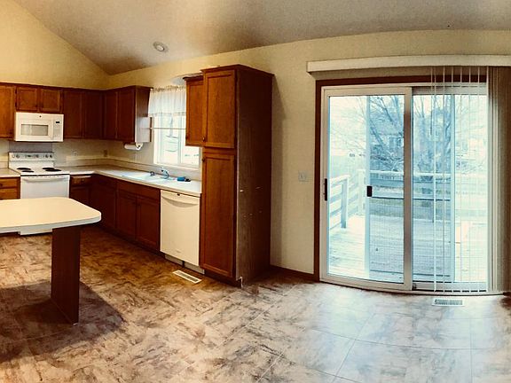 Newer kitchen tiles.