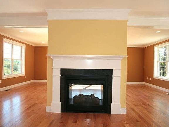 Double Sided Fireplace