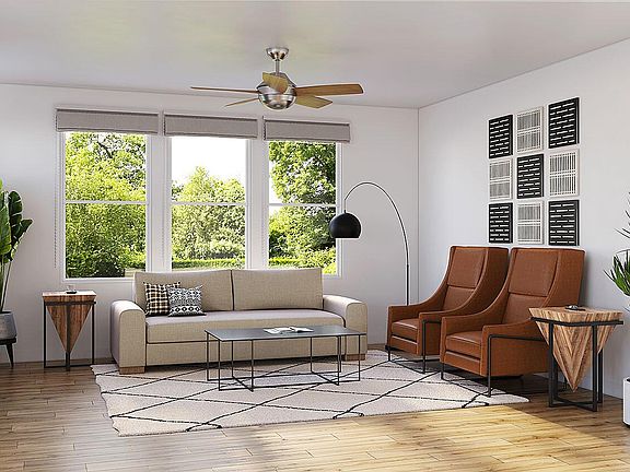 Virtually Staged - Living Room