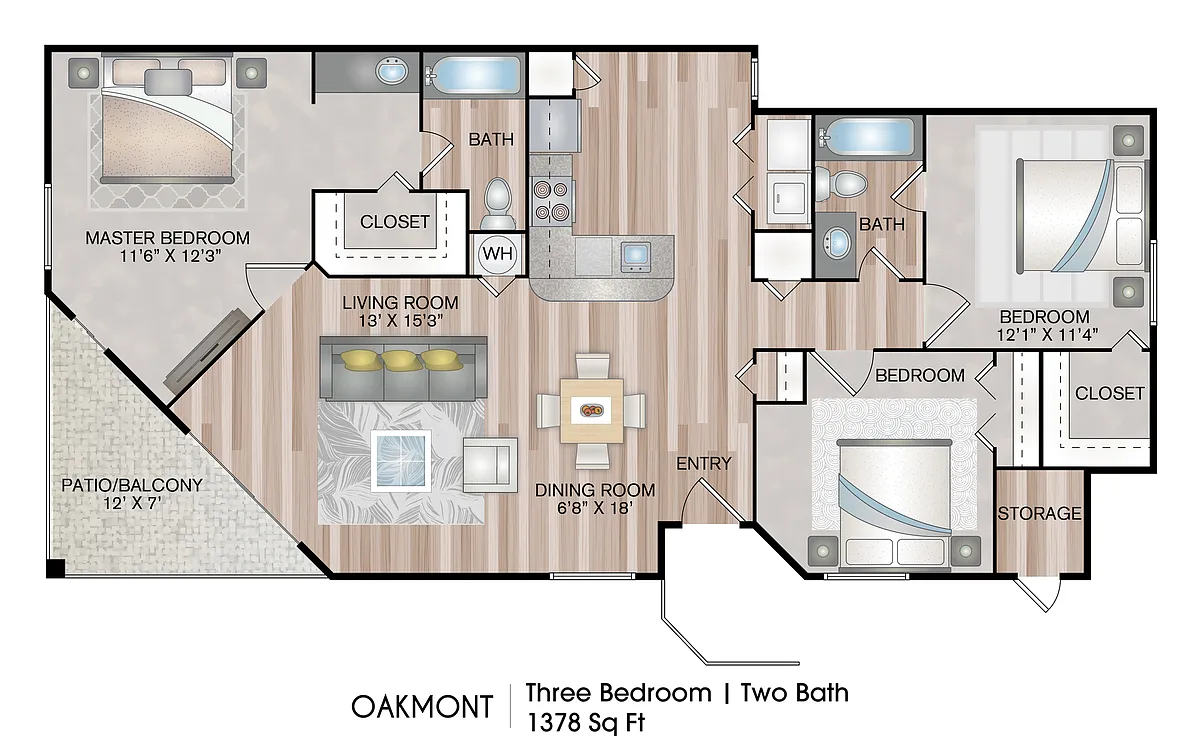 Floor plan Oakmont
