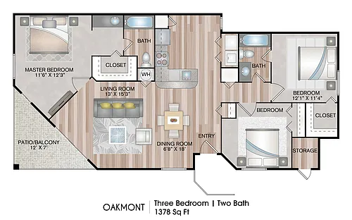 Floor plan Oakmont