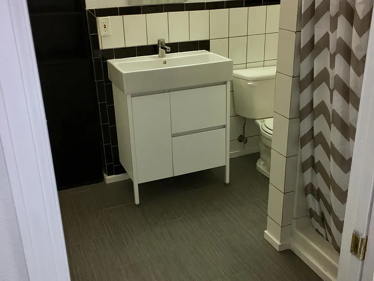 Garden Level bathroom