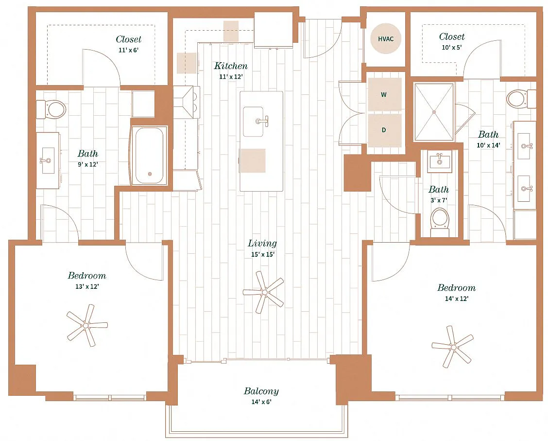 Floor plan Poplar